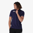 Barli Polo - Blue Marine/White