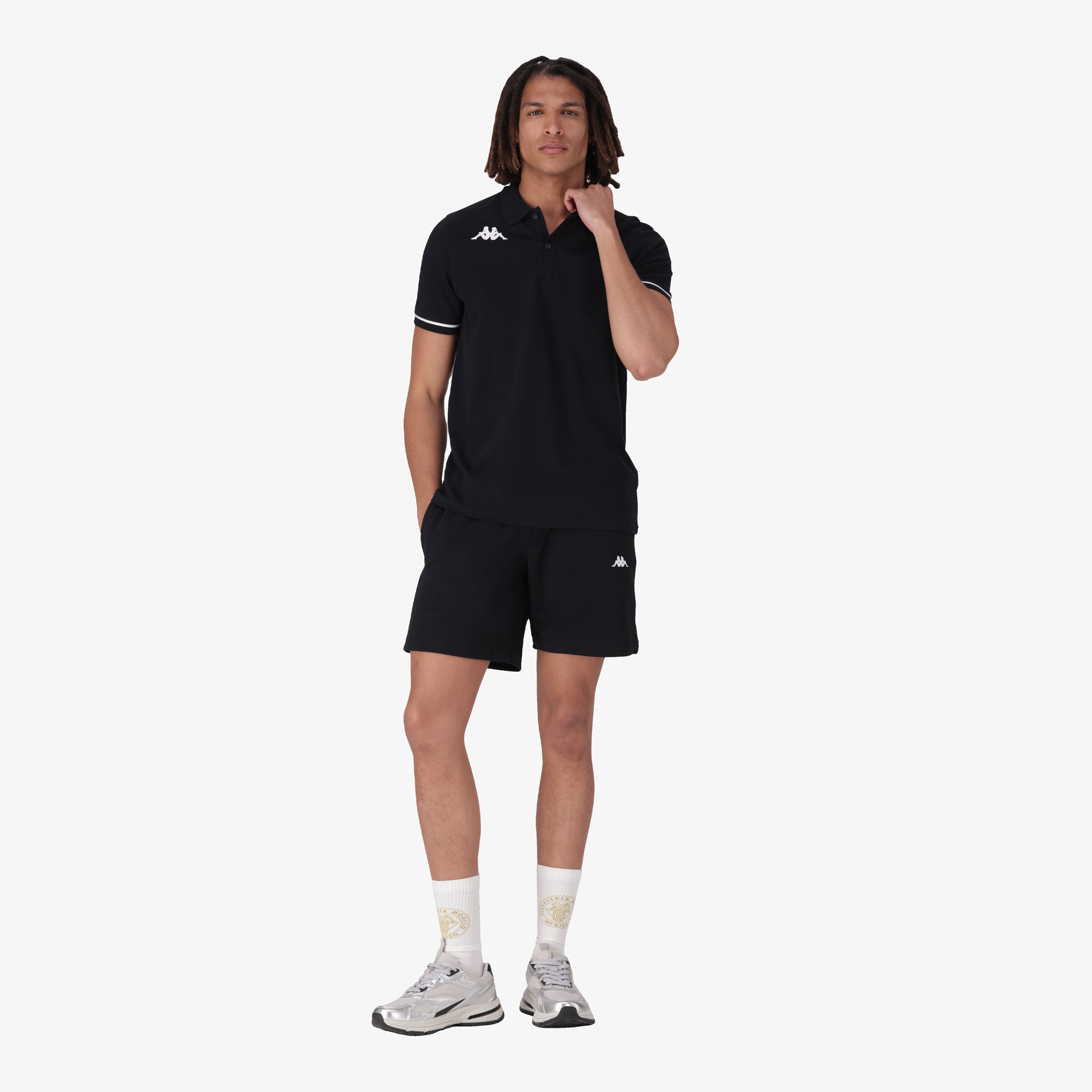 Barli Polo - Black/White