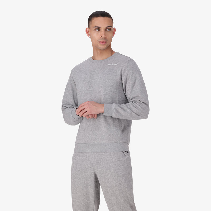 Logo Fediro Sweatshirt - Grey Md Mel