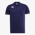 Barli Polo - Blue Marine/White
