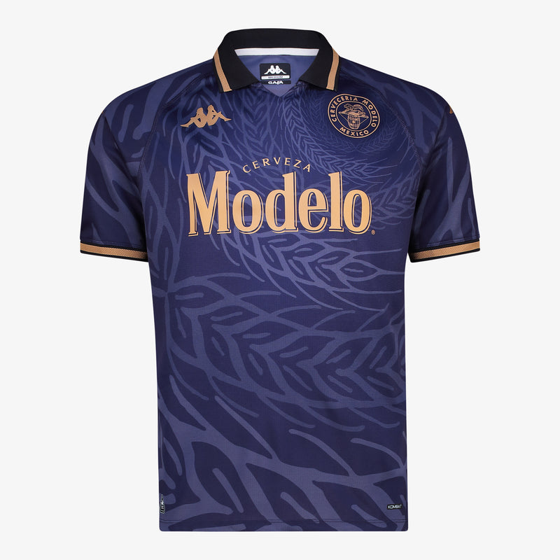 Kombat 2025 Modelo Soccer Jersey - Blue Marine Black Yellow Amber