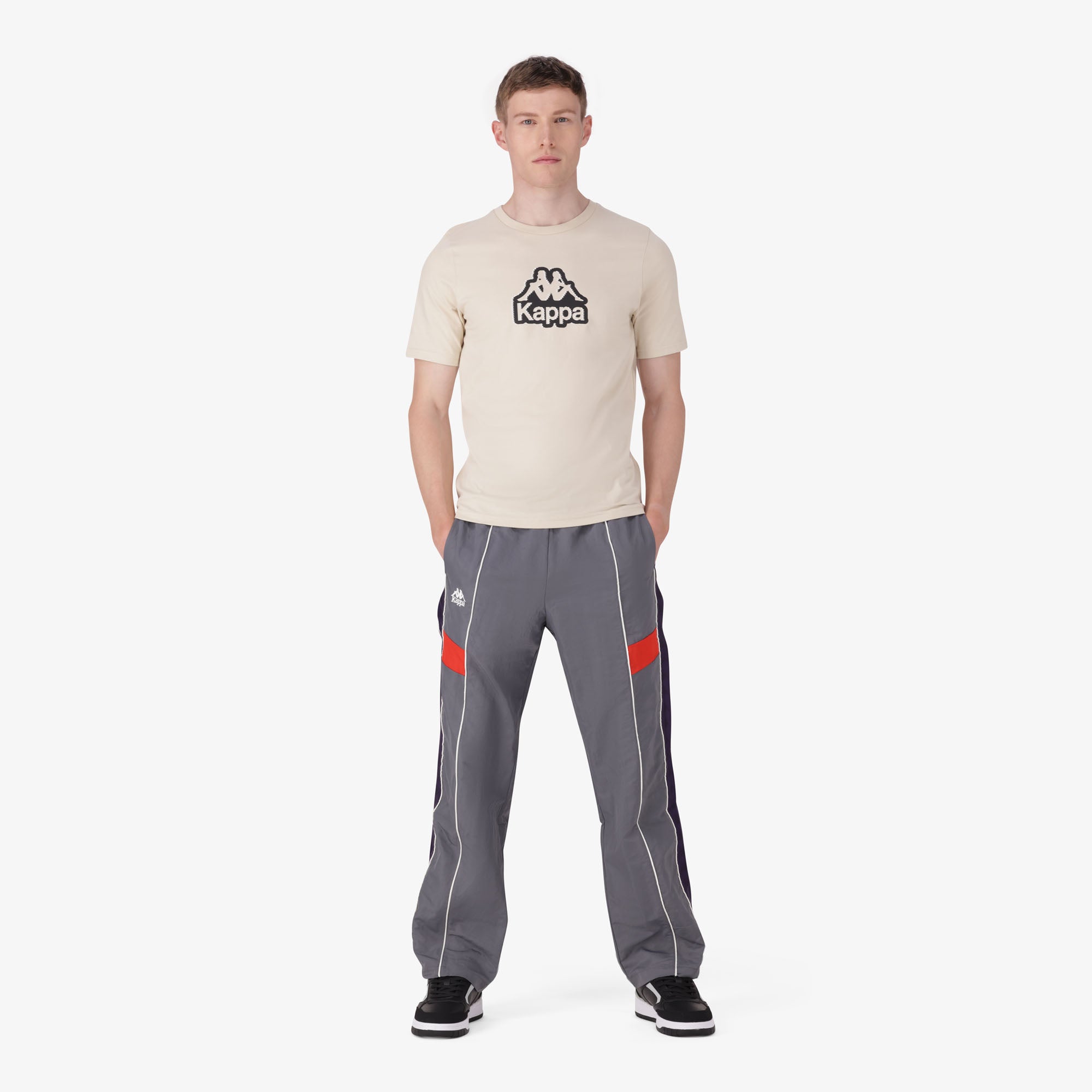 Logo Isfire T-Shirt - Beige Cream