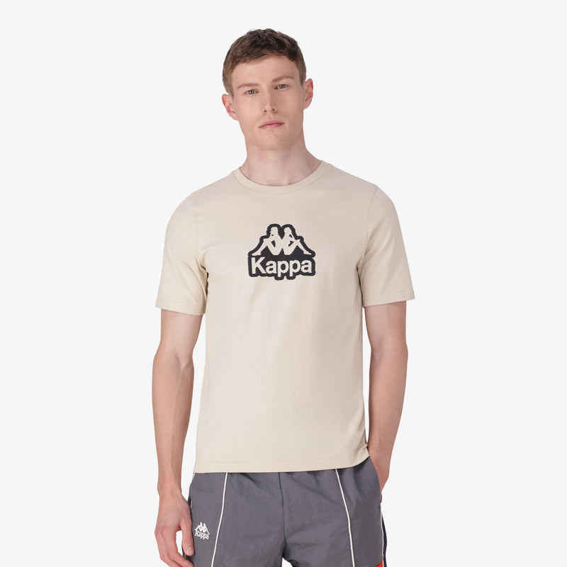 Logo Isfire T-Shirt - Beige Cream