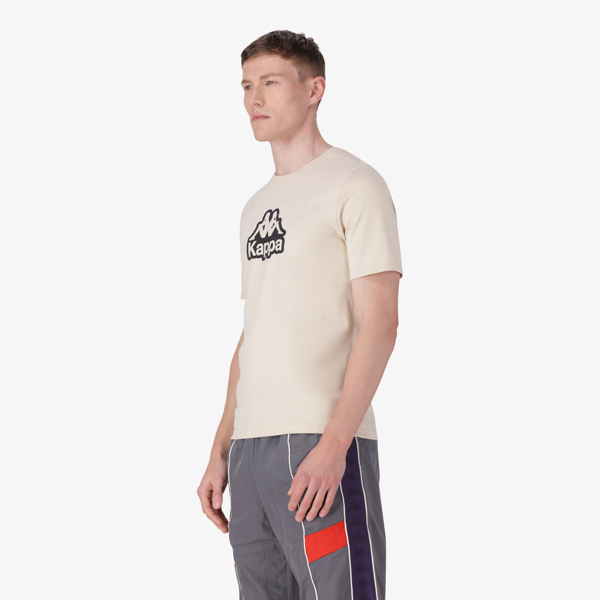 Logo Isfire T-Shirt - Beige Cream