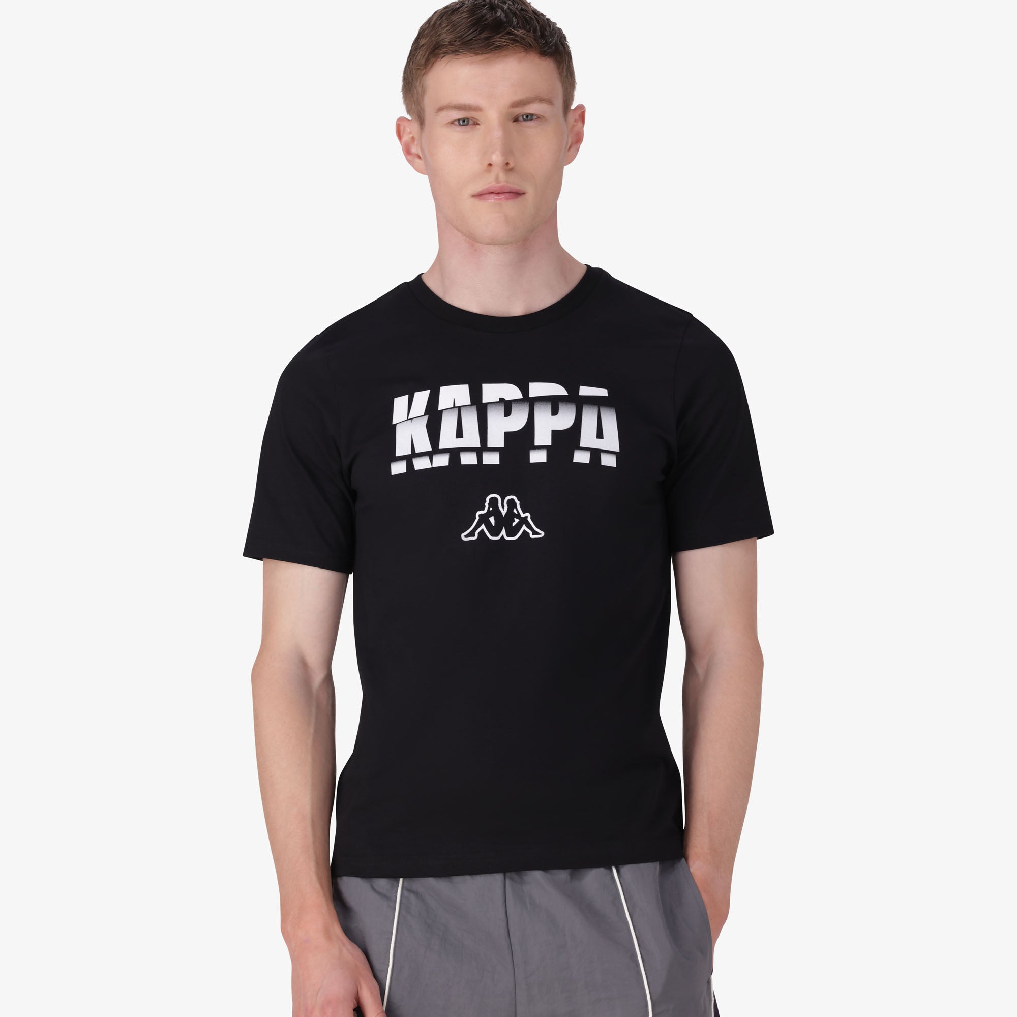 Logo Iurgundy T-Shirt - Black
