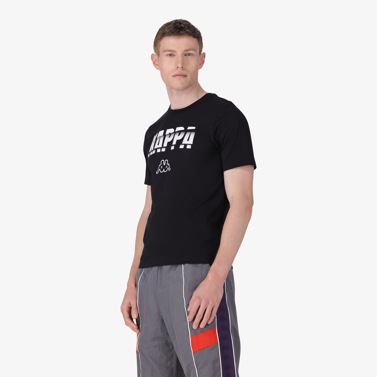 Logo Iurgundy T-Shirt - Black