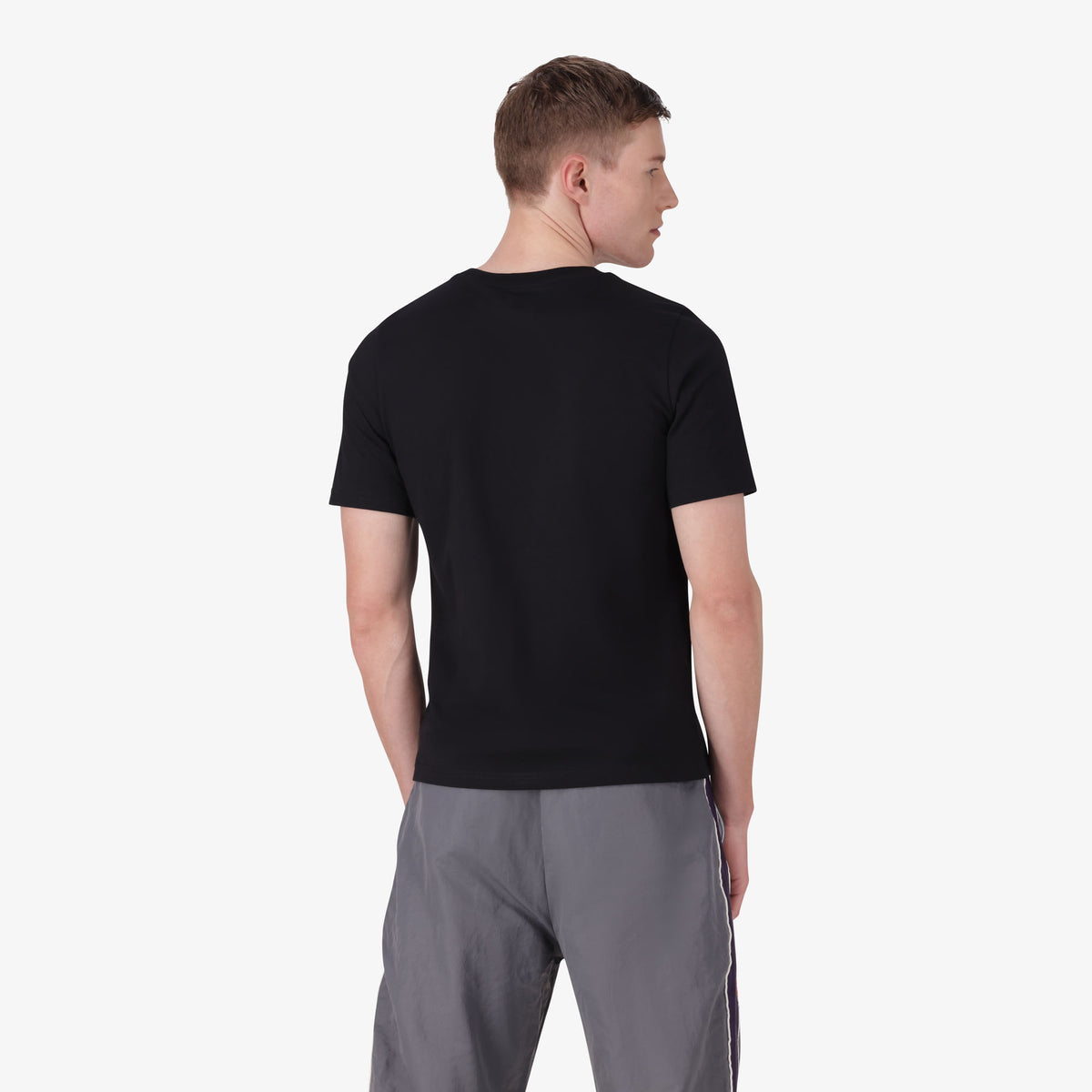 Logo Iurgundy T-Shirt - Black