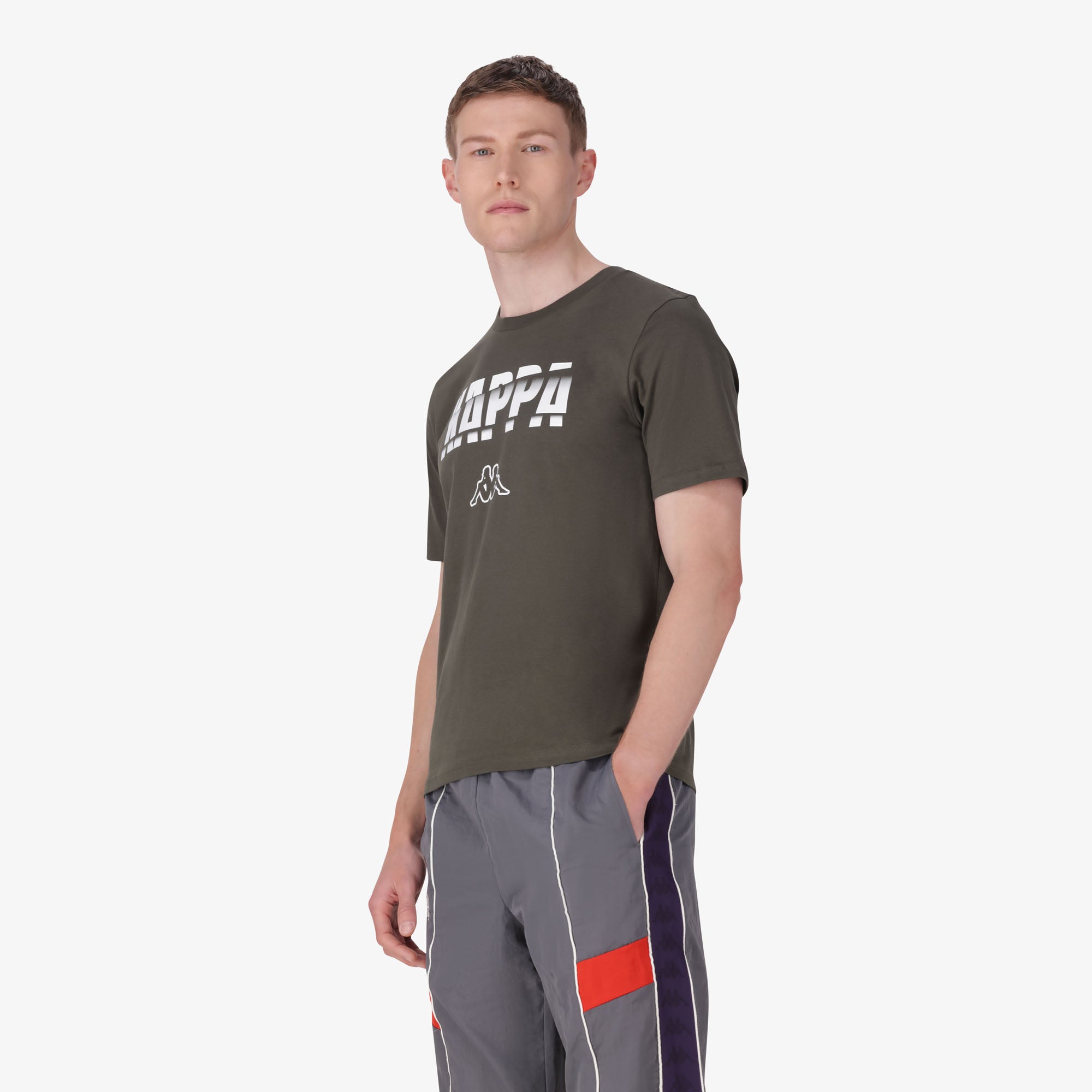 Logo Iurgundy T-Shirt - Green Blackish