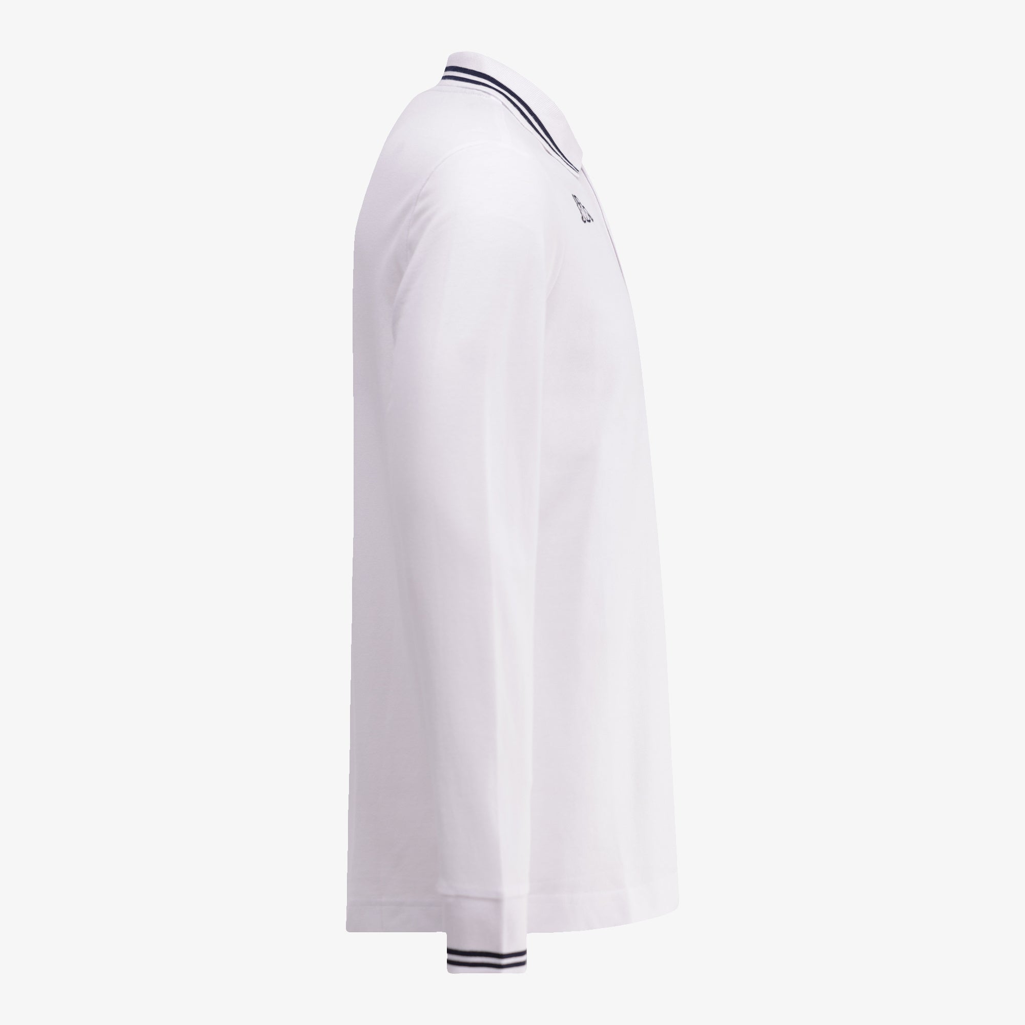 Logo Maltax 5MLS Polo - White/Blue Marine