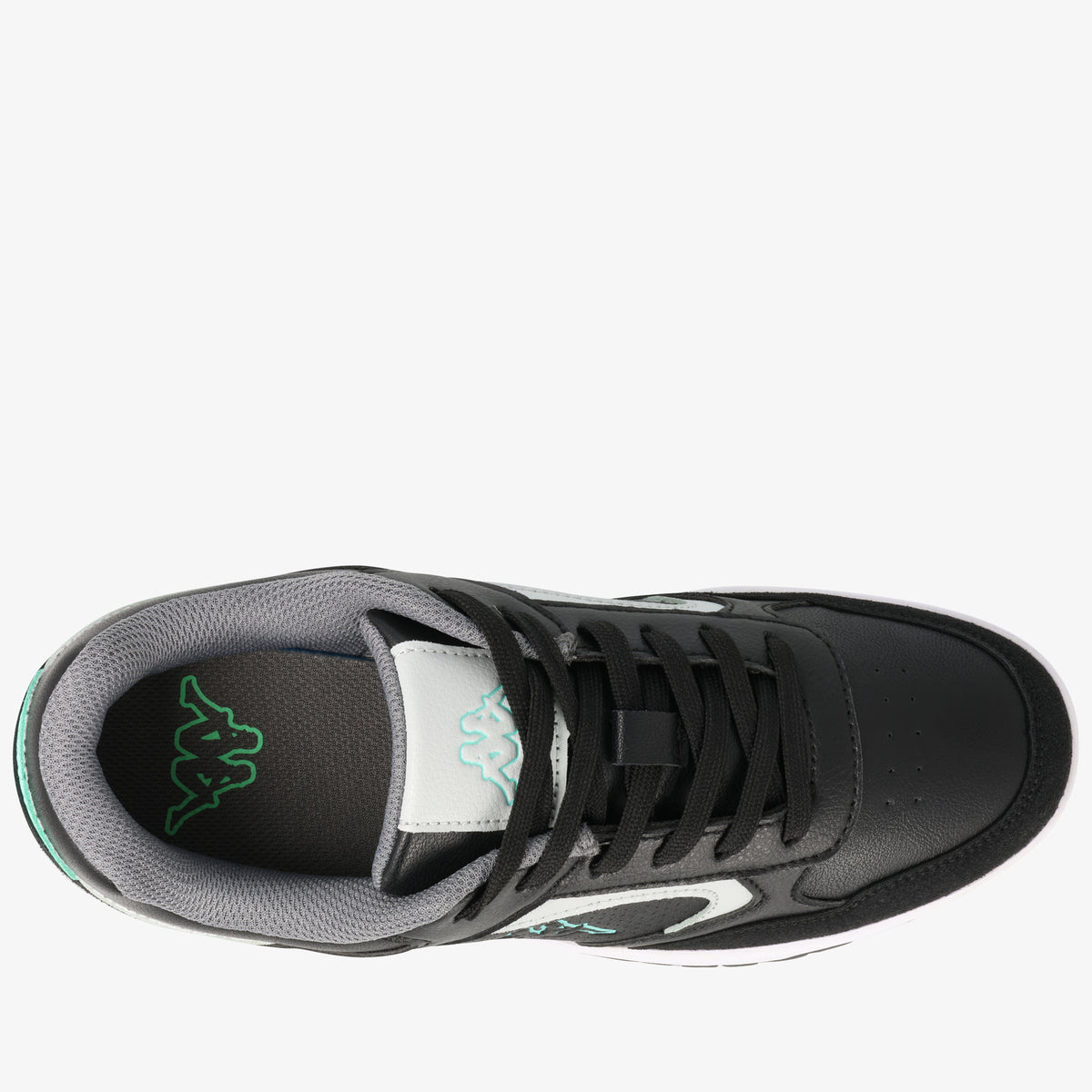 Logo Manis 2.0 Sneakers - Black Grey Lt Lead Green Beach Glass