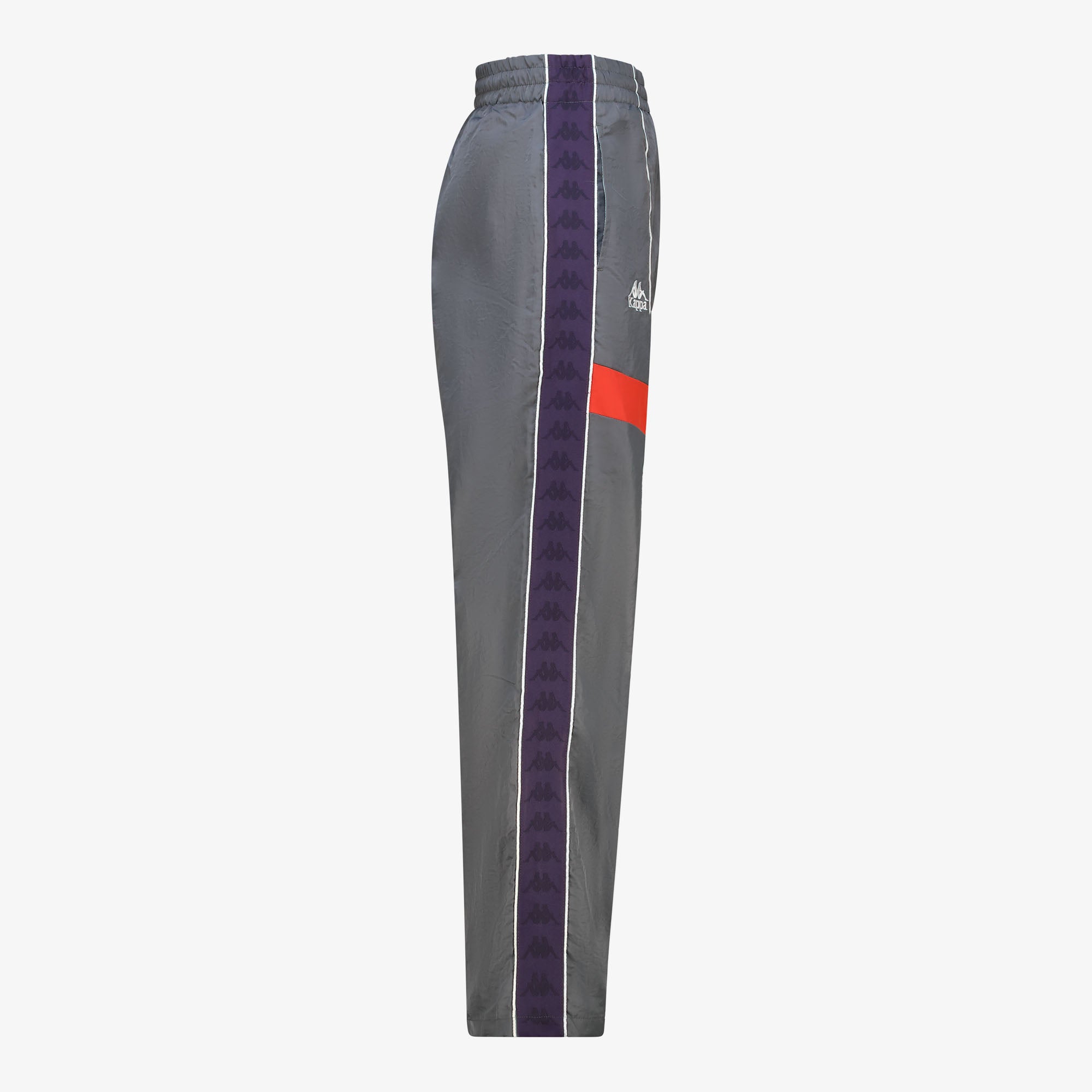 222 Banda Oswin Pants - Grey Charcoal Red Md Coral