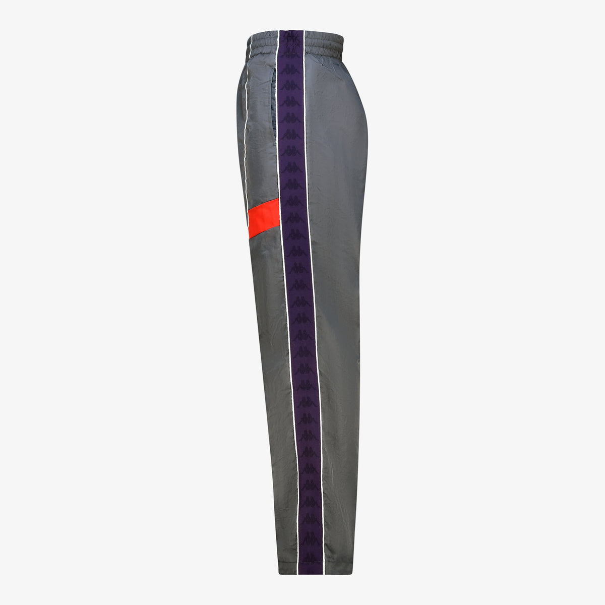222 Banda Oswin Pants - Grey Charcoal Red Md Coral