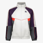 222 Banda Ozzy Jacket - White Natural Violet Anil Grey Charcoal