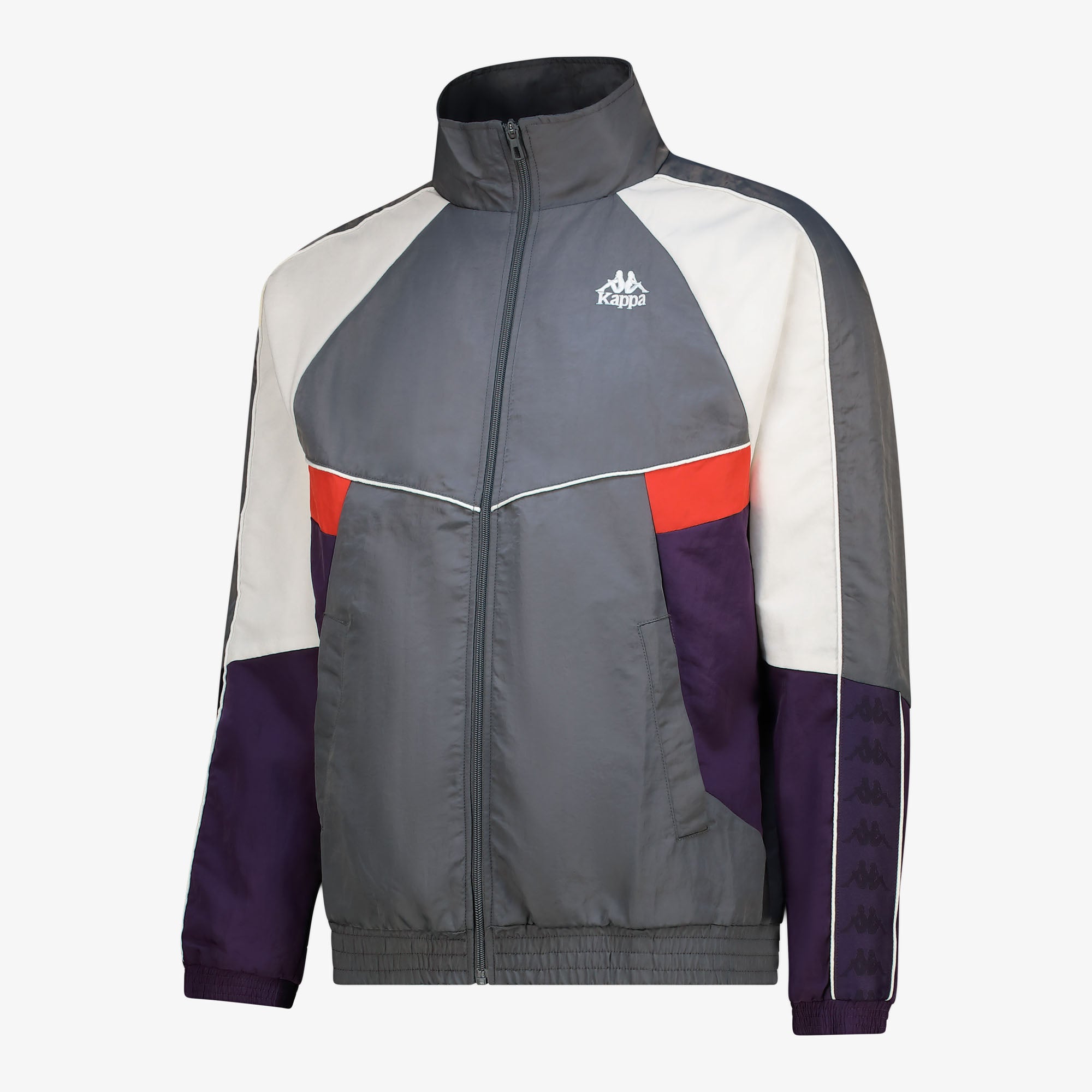 222 Banda Ozzy Jacket - Grey Charcoal White Natural Violet Anil