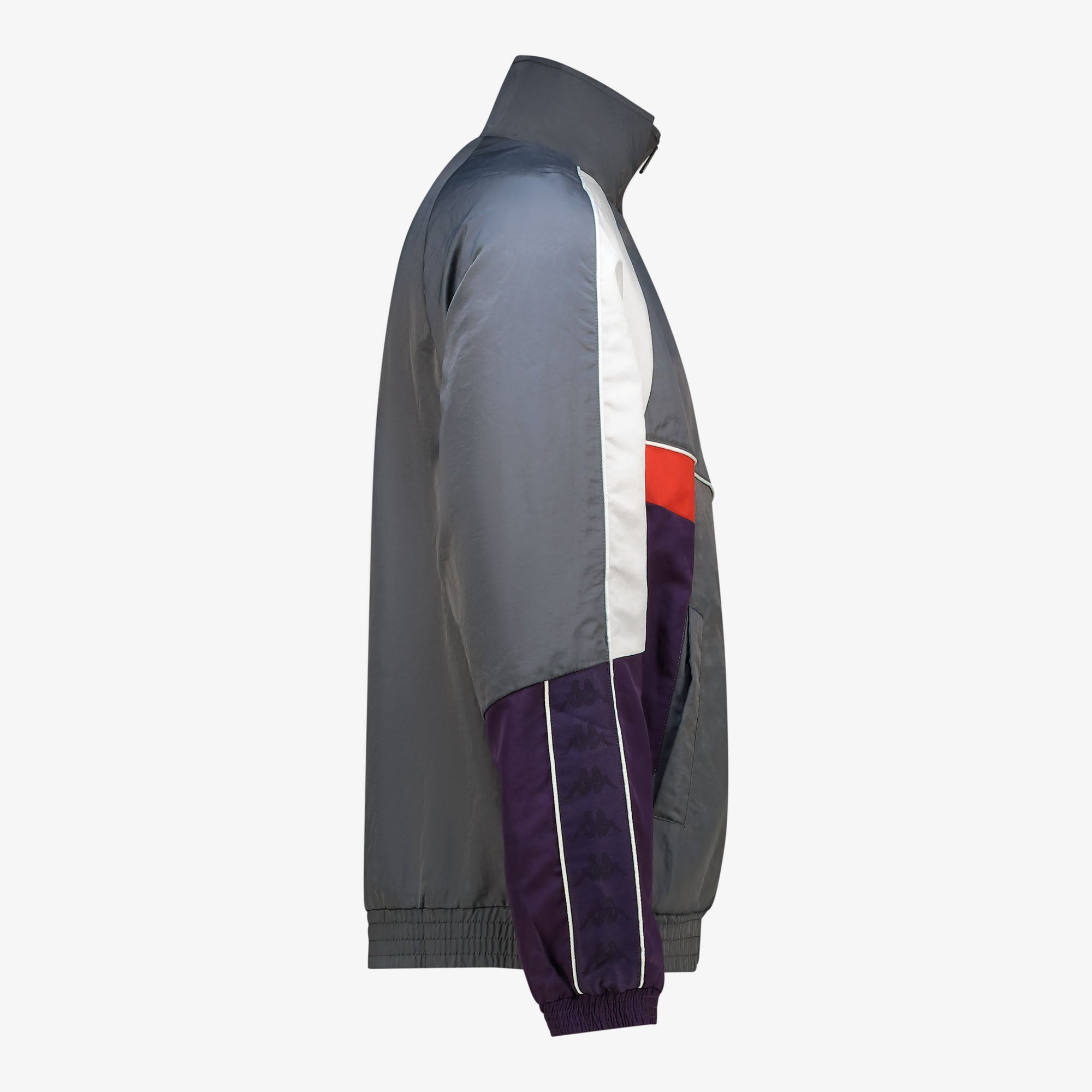 222 Banda Ozzy Jacket - Grey Charcoal White Natural Violet Anil
