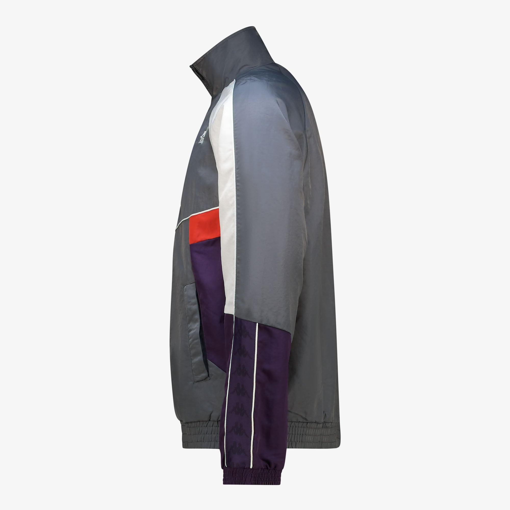 222 Banda Ozzy Jacket - Grey Charcoal White Natural Violet Anil