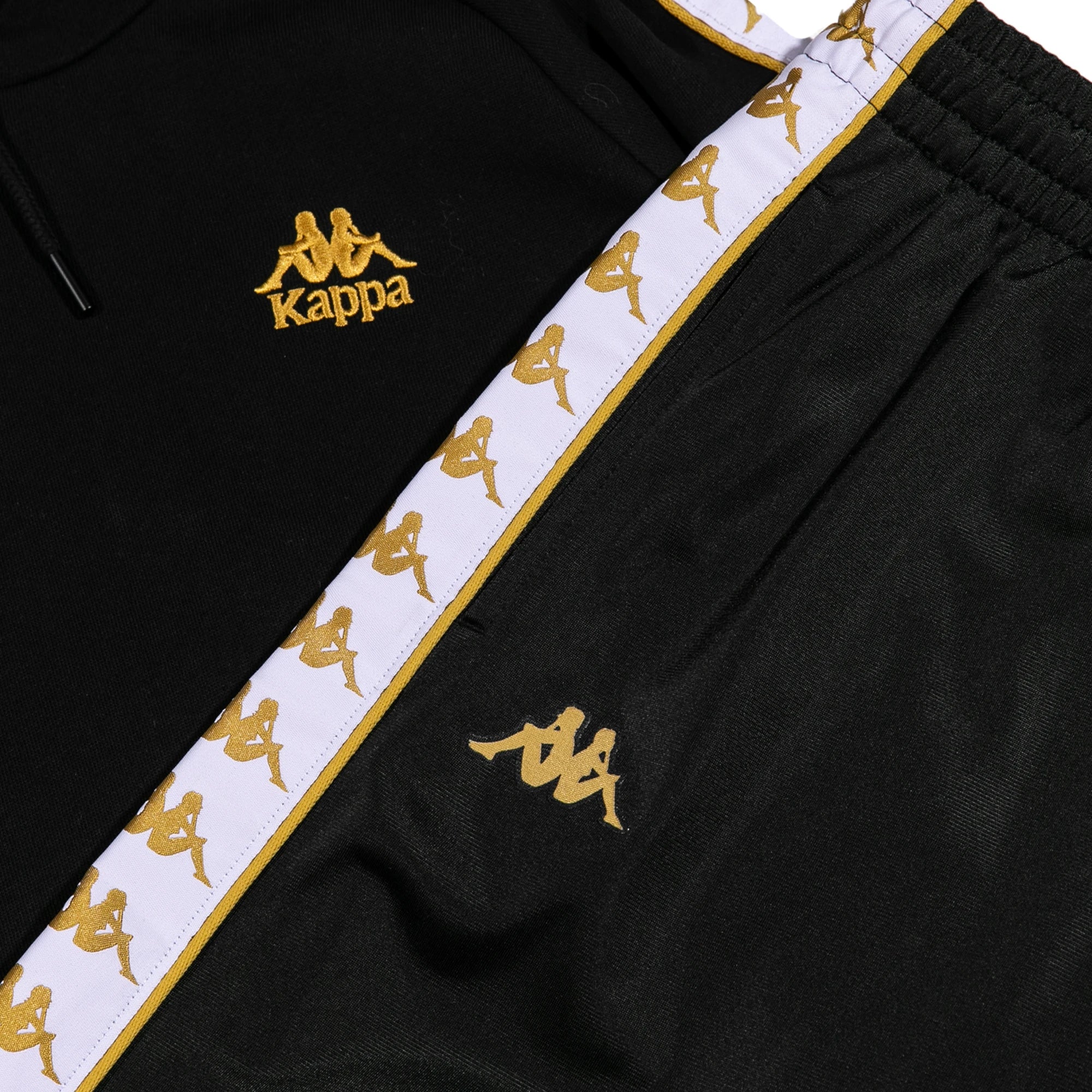 222 Banda Neldo Pants - Black Yellow Gold Rich White