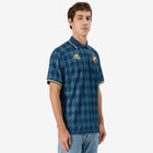 Man wearing Kappa Authentic Nekoda Polo. Side view.