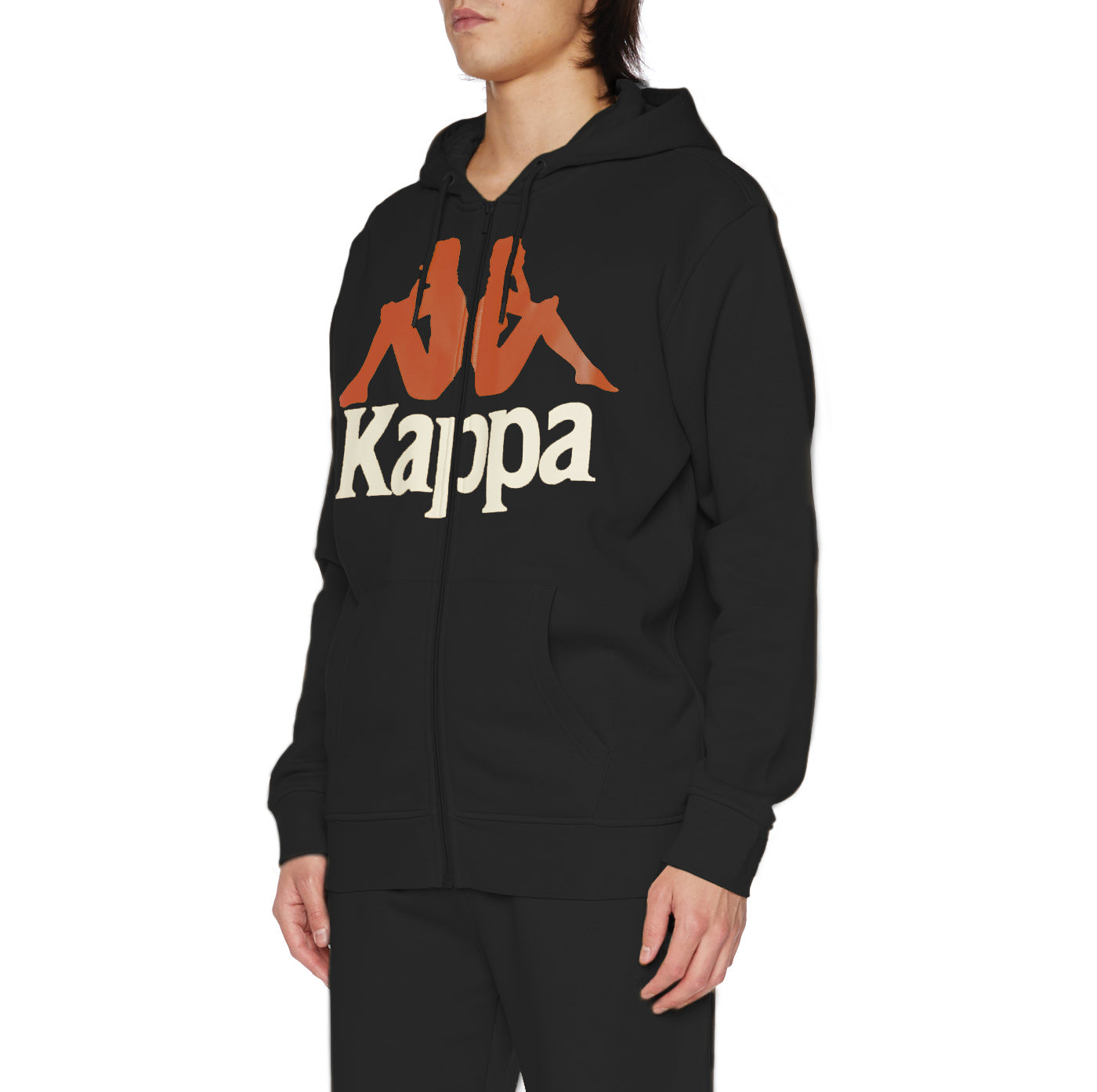 Kappa 2025 hoodie black