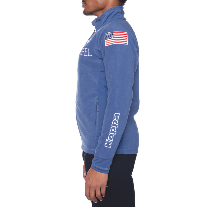 6Cento 687 US Fleece Jacket - Blue Fiord