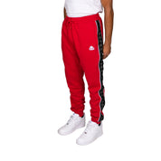 222 Banda Alanz 4 Pants - Red Racing Black White