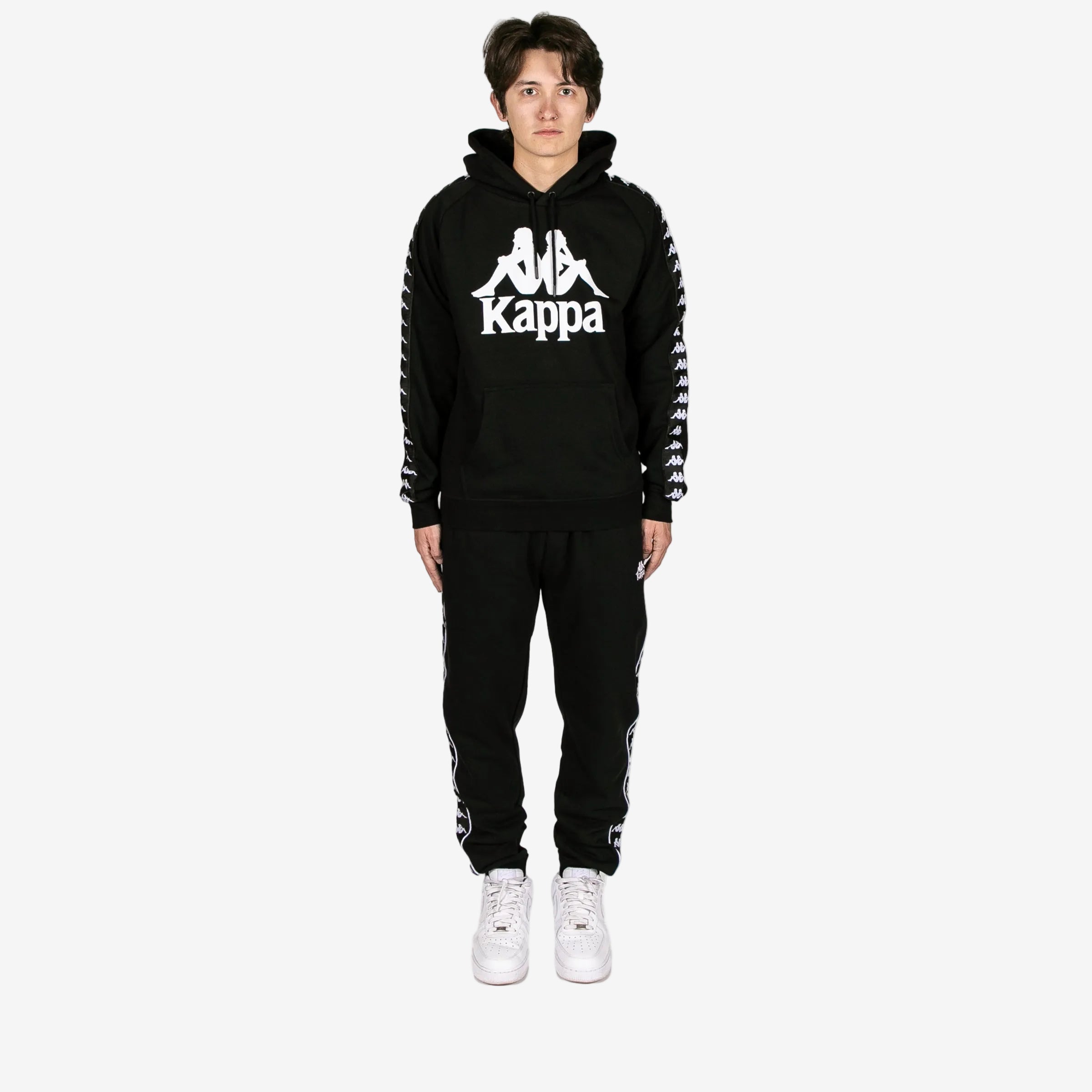 【専用】【上下セット】Kappa 10 BANDA 222 Banda Alanz Sweatpant - Black Black | Kappa USA
