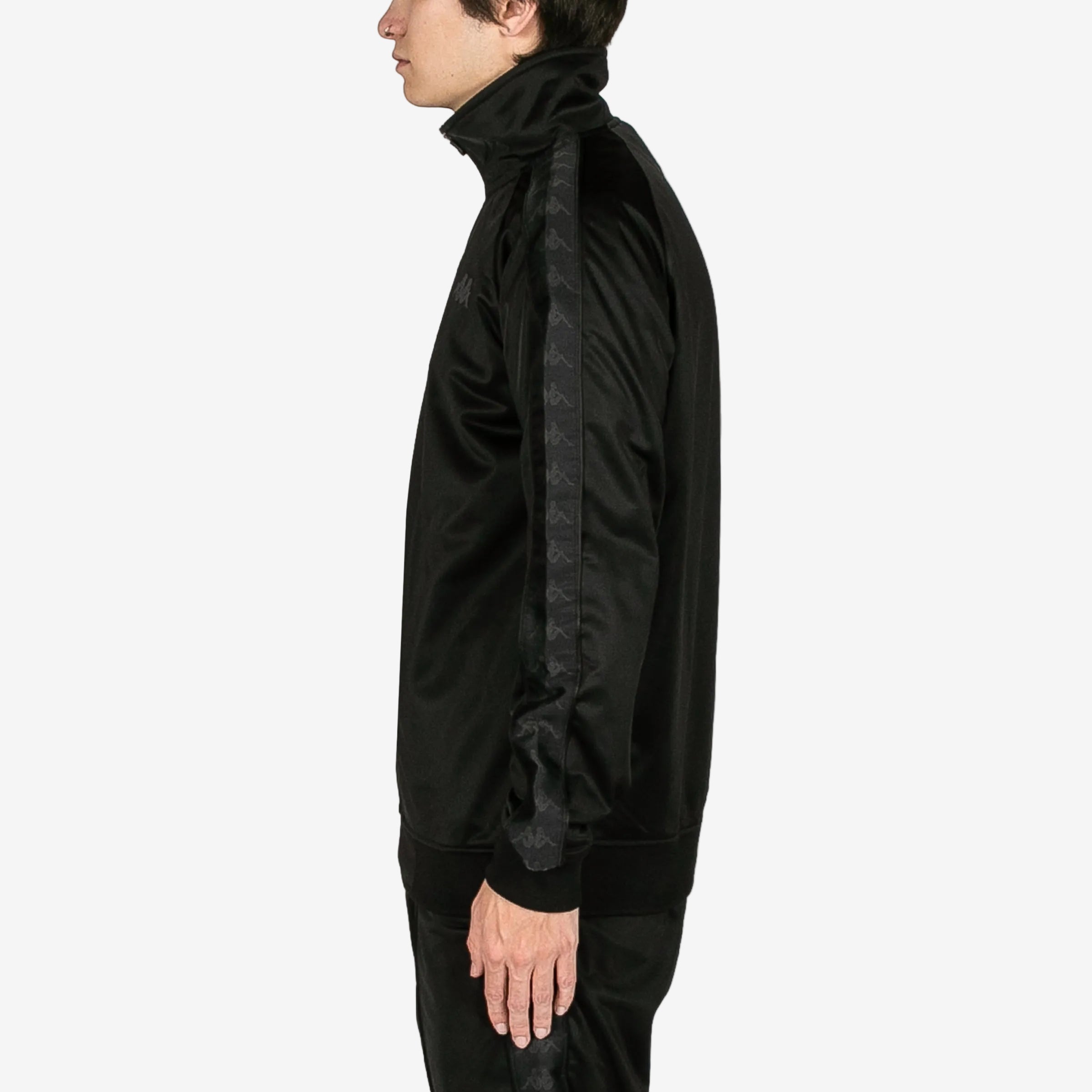222 Banda Anniston Track Jacket | Black / Jet | Kappa USA