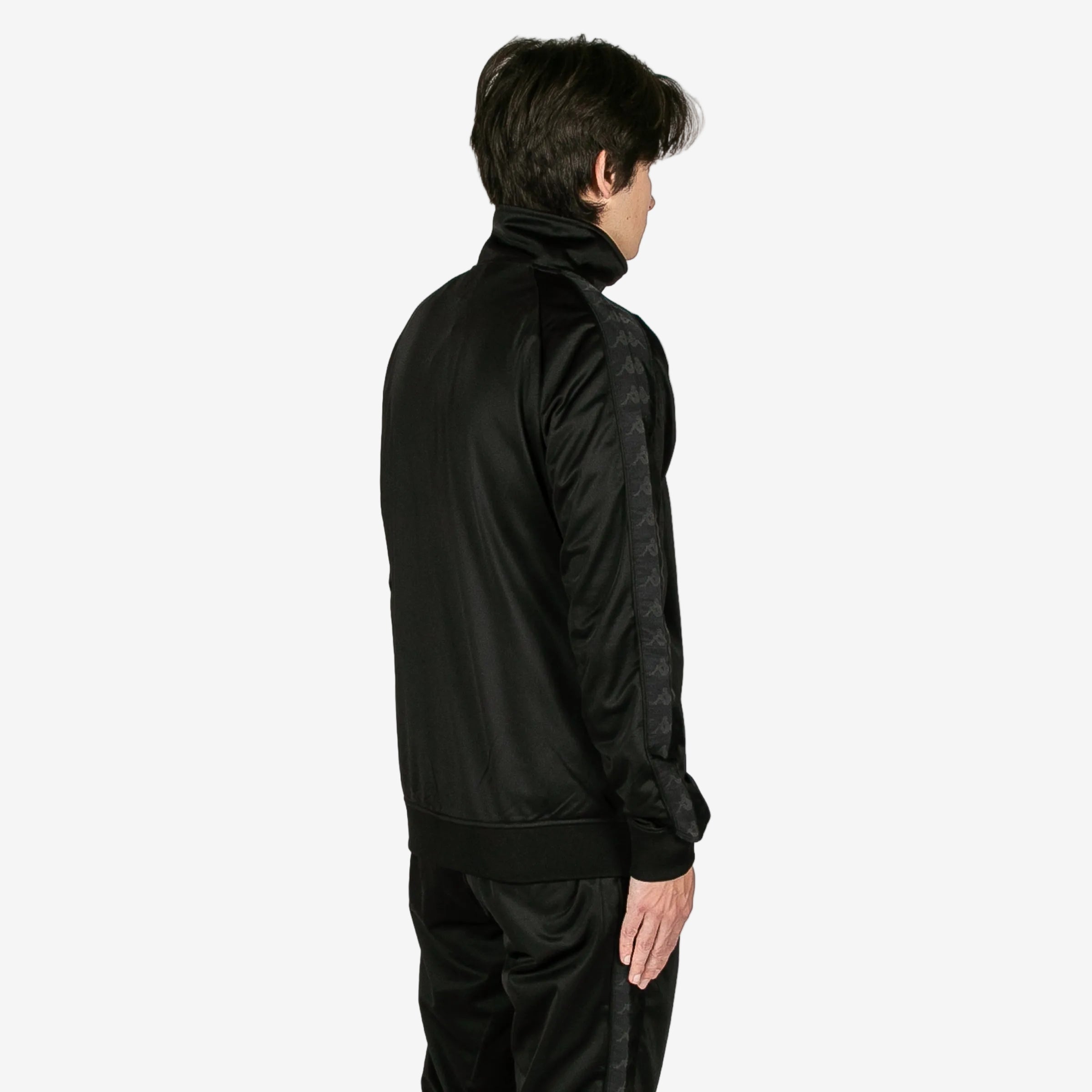 222 Banda Anniston Track Jacket | Black / Jet | Kappa USA