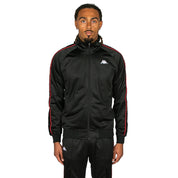 222 Banda Anniston Slim Jacket - Black Red Racing White