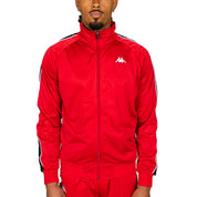 222 Banda Anniston Slim Jacket - Red Racing Black White