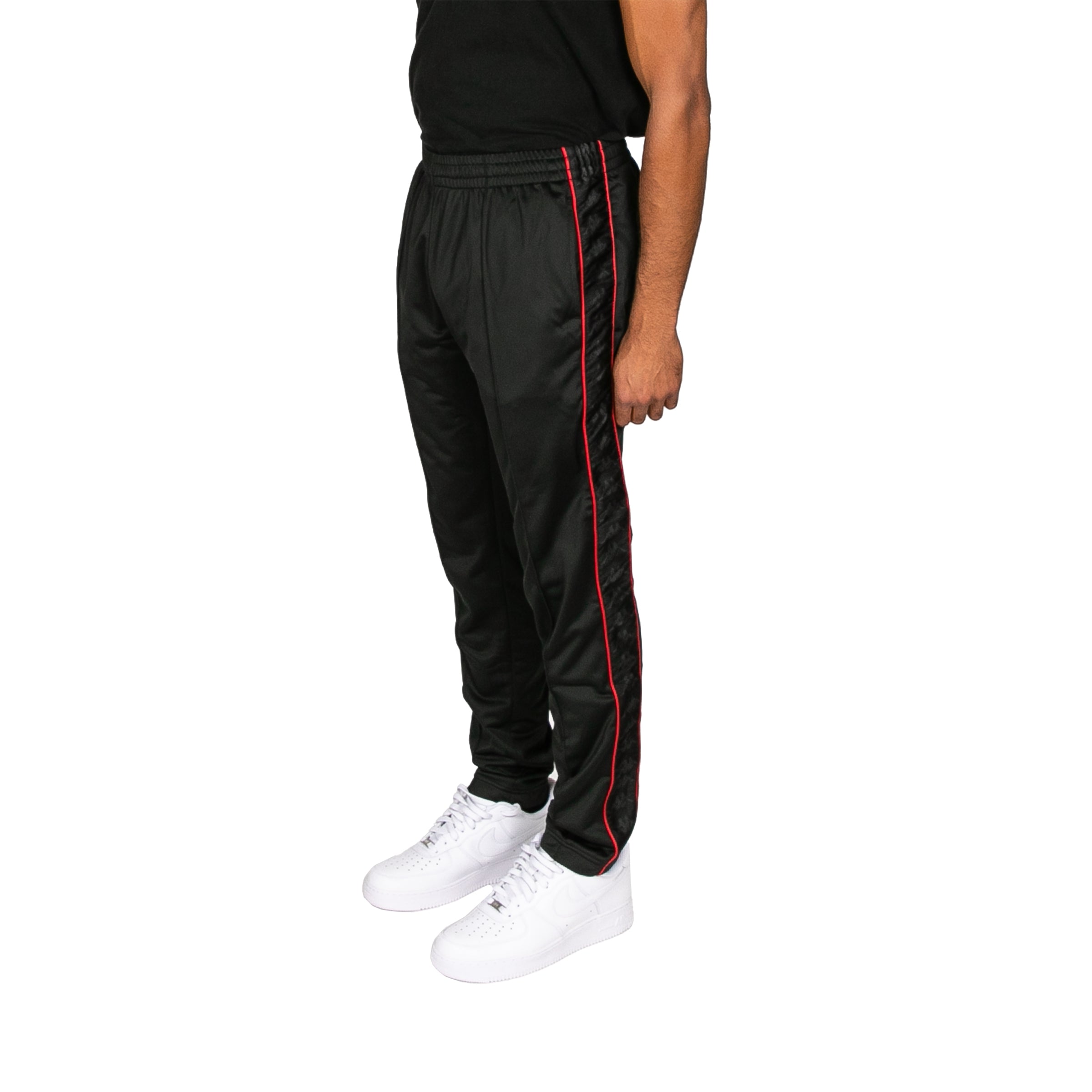 222 Banda Astoria Slim Pants - Black Red Racing White