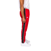 222 Banda Astoria Slim Pants - Red Racing Black White