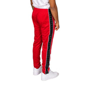 222 Banda Astoria Slim Pants - Red Racing Black White