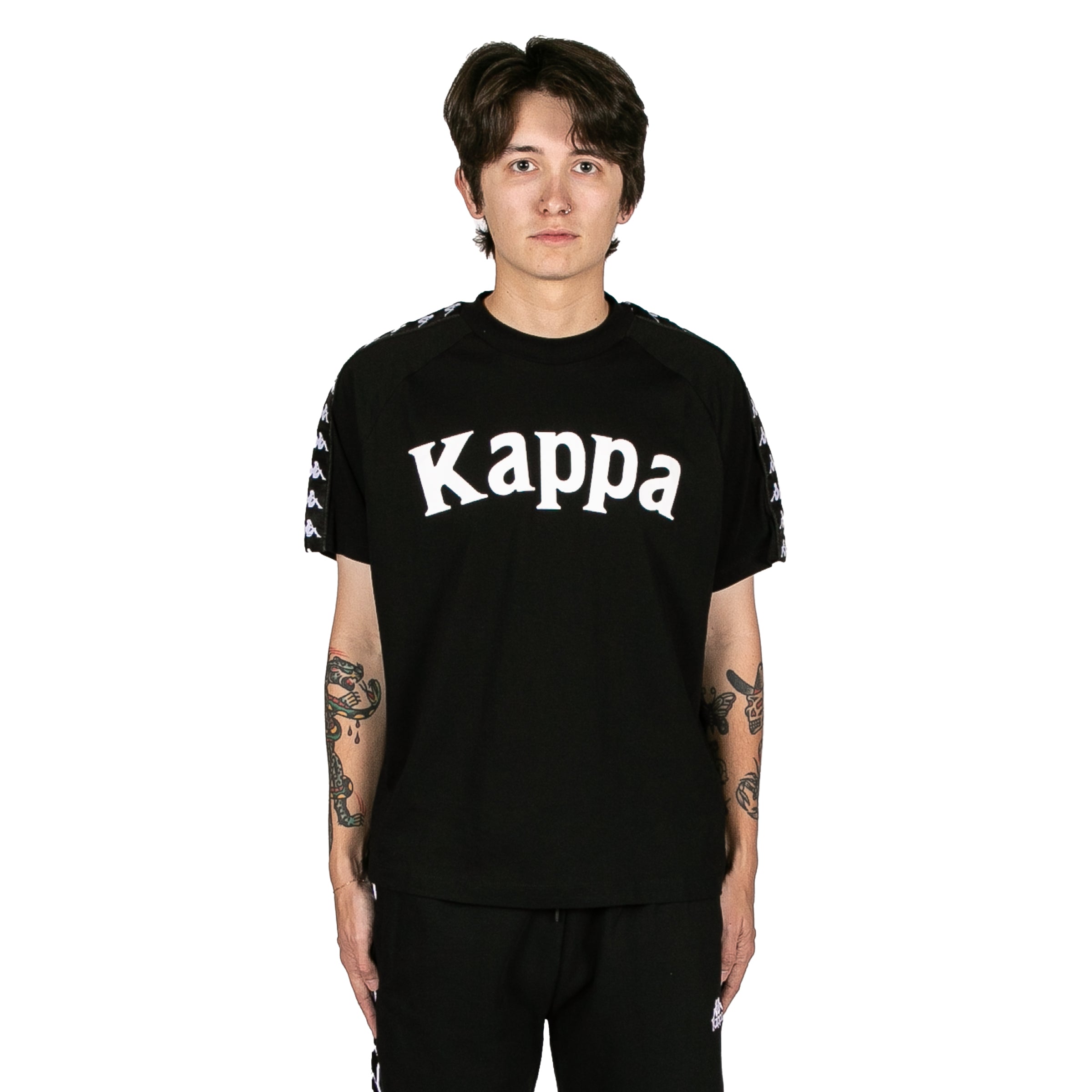 222 Banda Balima T-Shirt - Black White