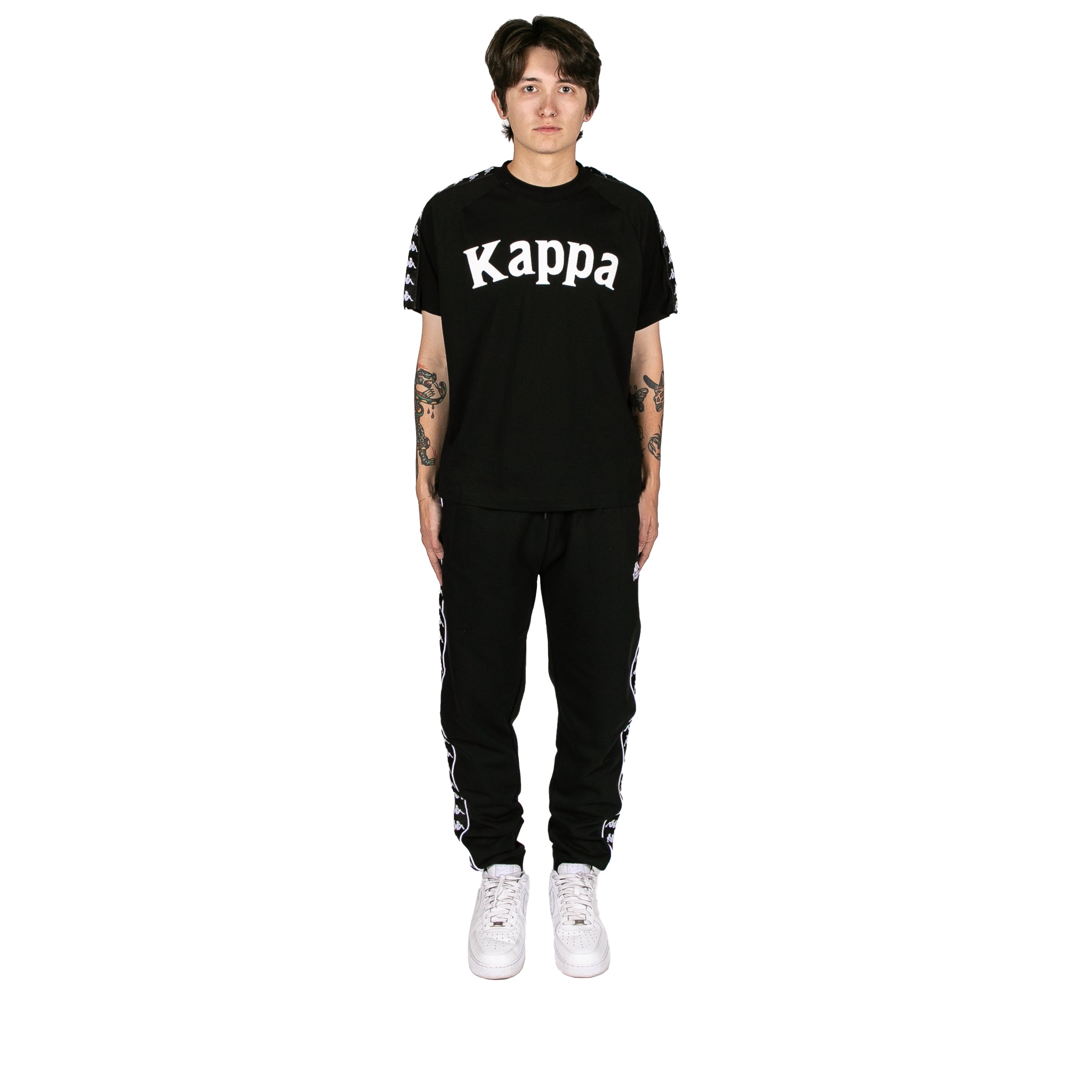 222 Banda Balima T-Shirt - Black White