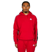 222 Banda Madison 2 Hoodie - Red Racing Black White