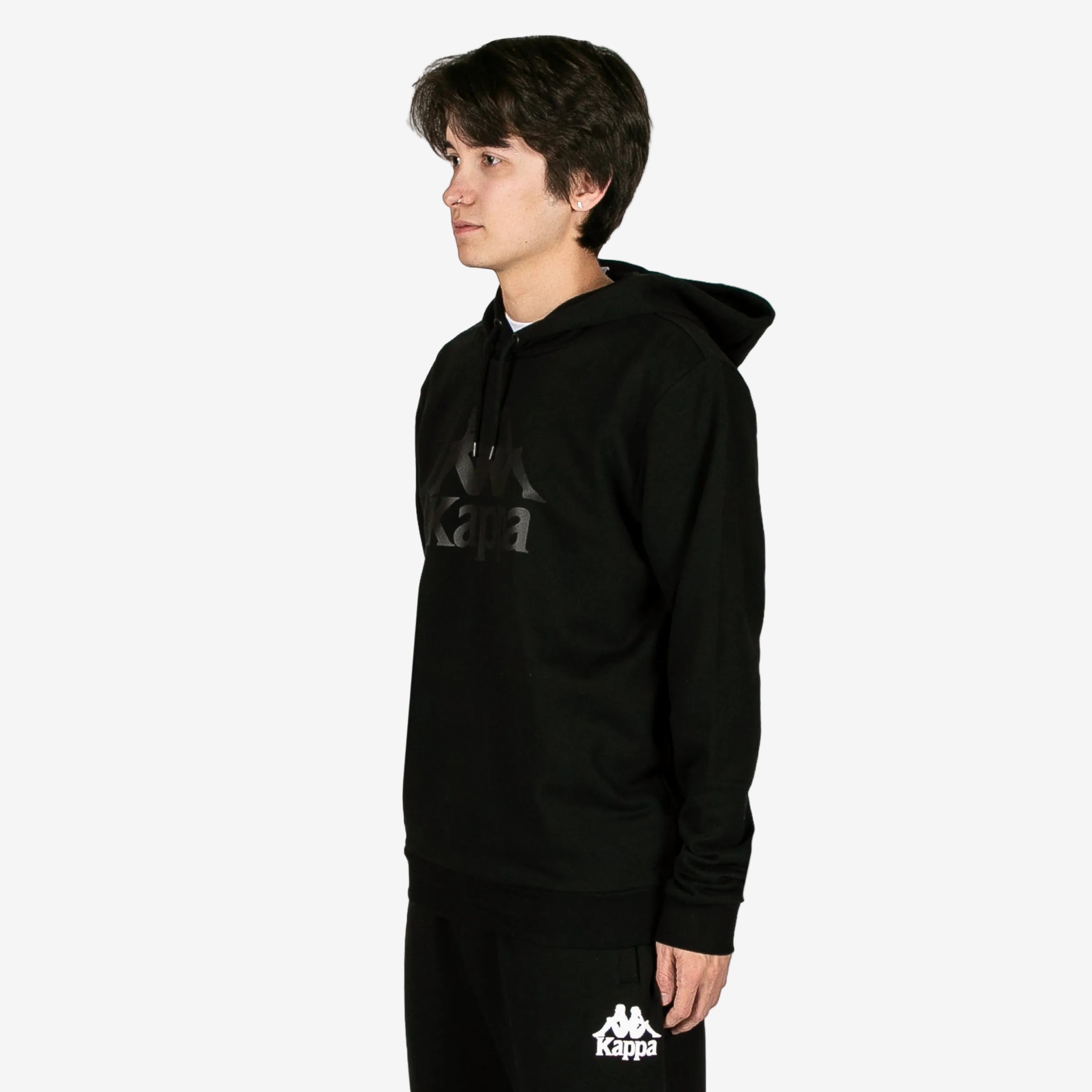 Authentic Esmio 2 Hoodie - Black Black Jet | Kappa USA