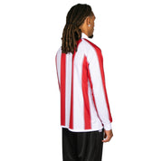 Authentic Oden Long Sleeve Jersey - White Red Racing Black