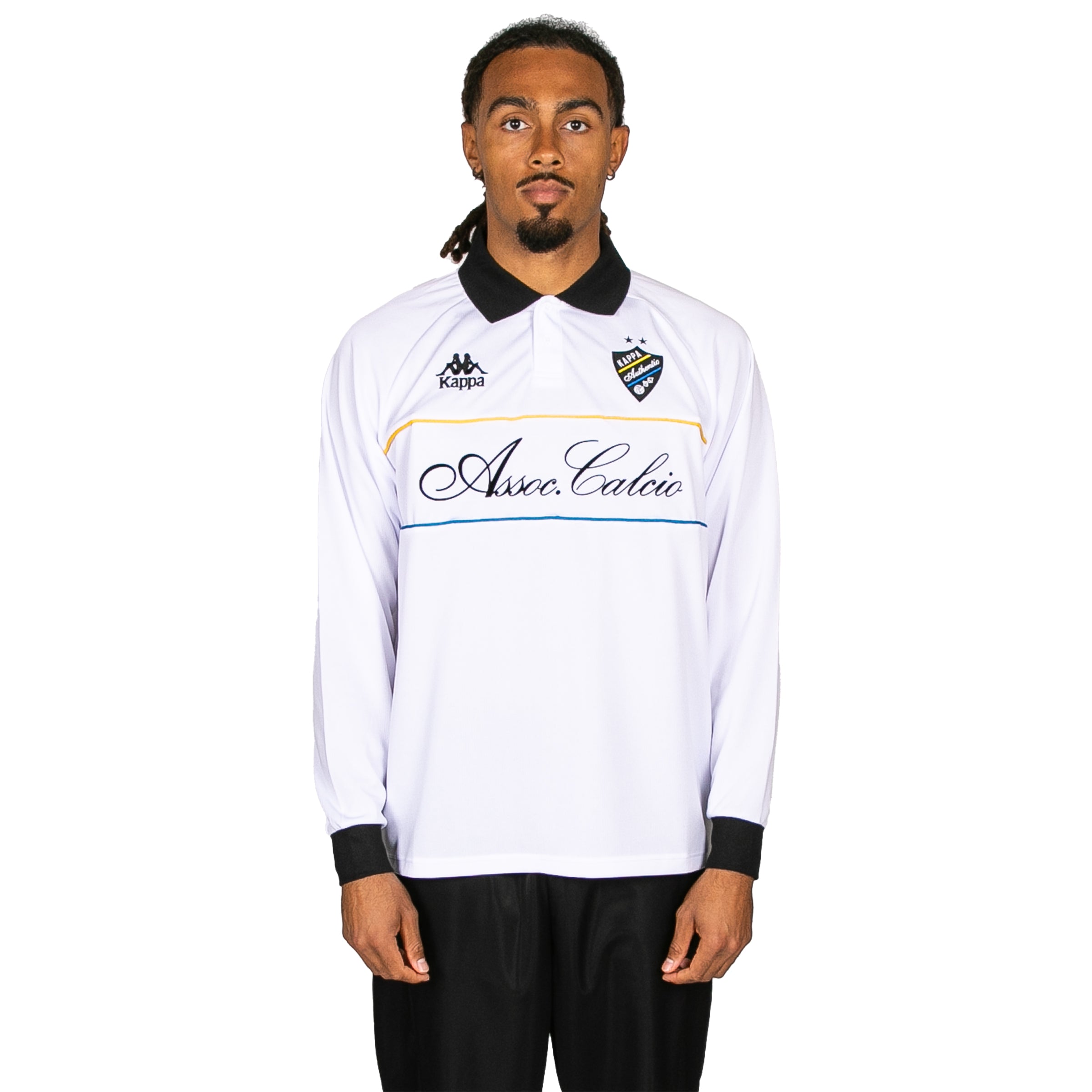 Authentic Olafure Long Sleeve Jersey - White Black