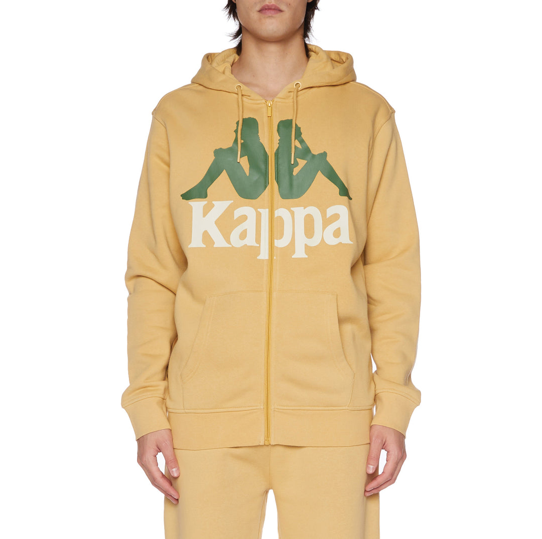 Kappa Homme Banda Dawson Veste Full Zip à capuche à manches longues Haut  d’extérieur