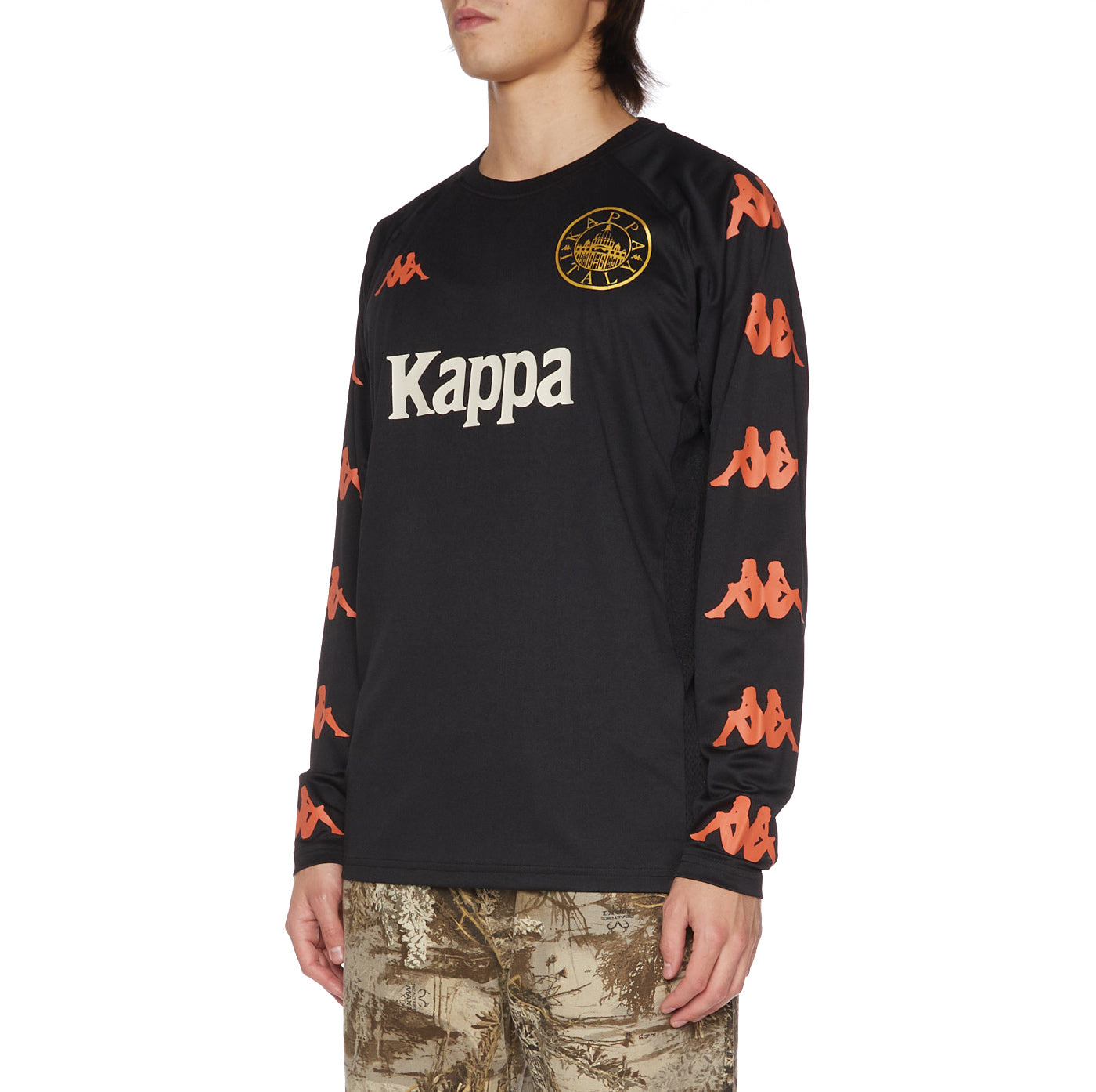 Kappa black hot sale long sleeve