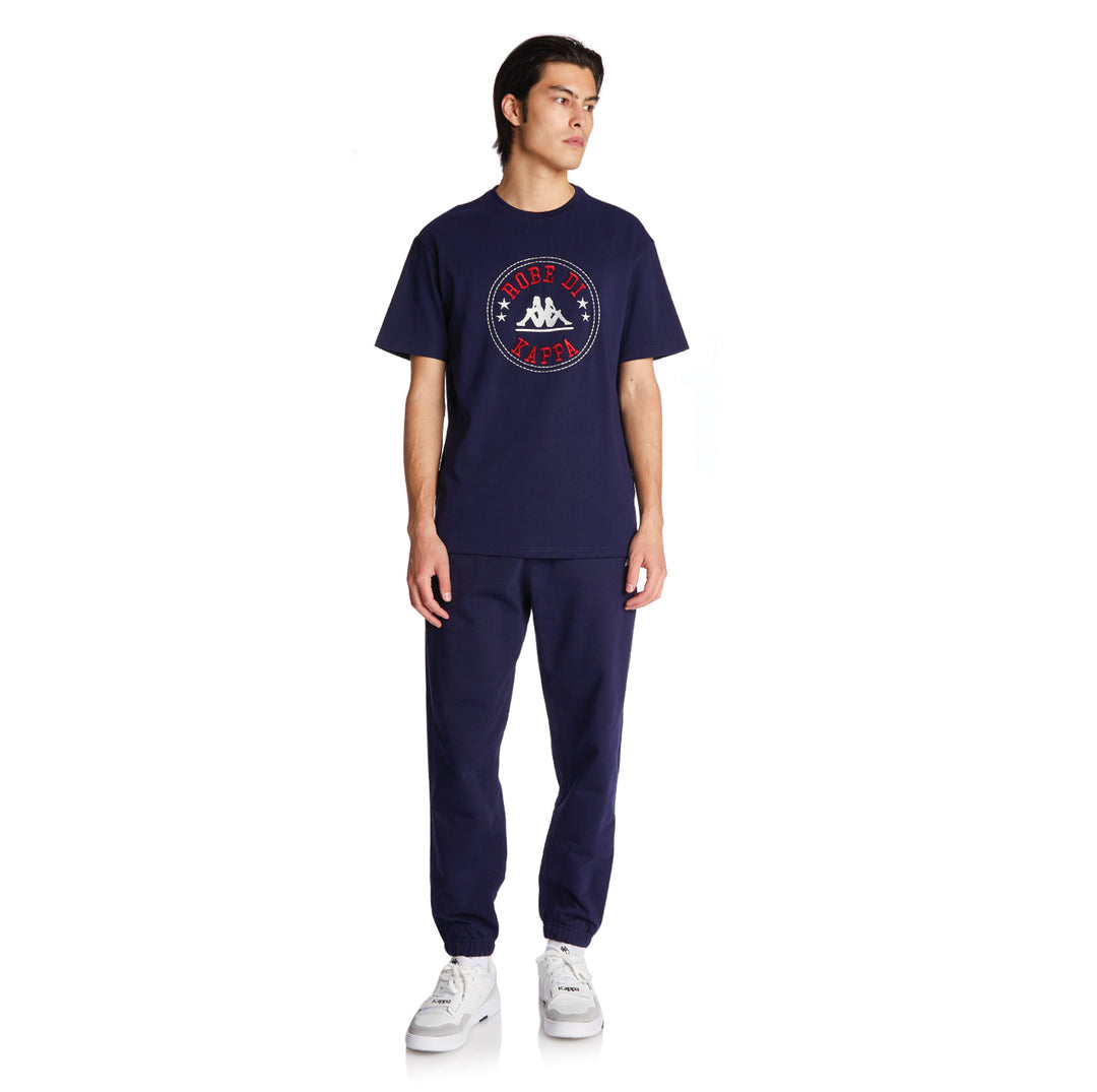 100% Aurion Blue – USA Cotton - Sweatpants Men - Heavyweight Kappa