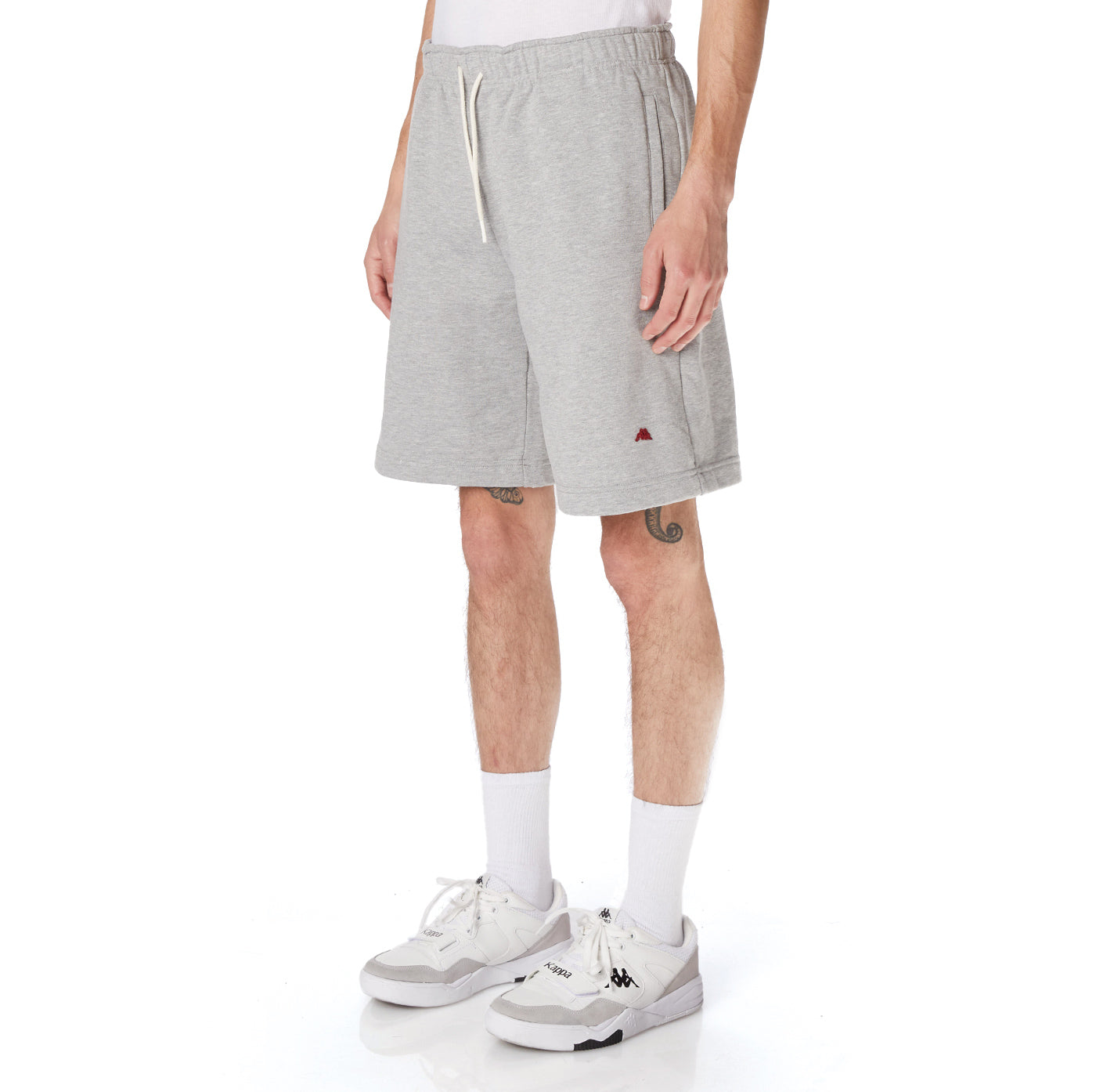Grey 100% Cotton Sweat Shorts - 10\