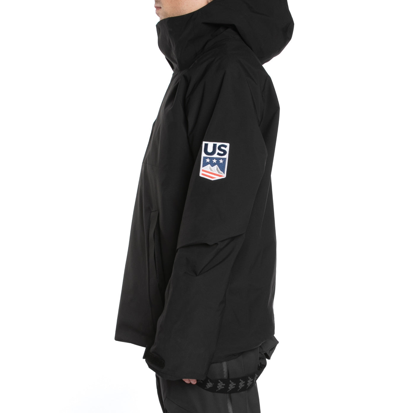 Kappa 6Cento 644S Anorak Jacket - Black