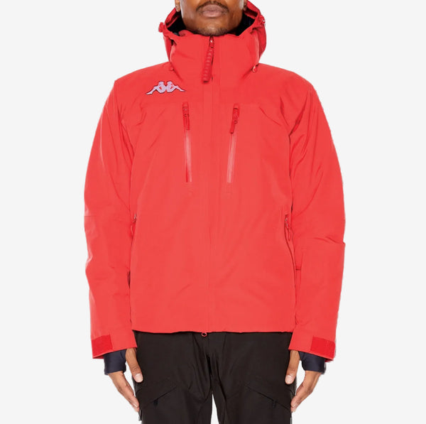 6Cento 611P US Ski Jacket - Red | Kappa USA