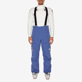 6Cento 622P US Full Zip Ski Pants - Blue Fiord