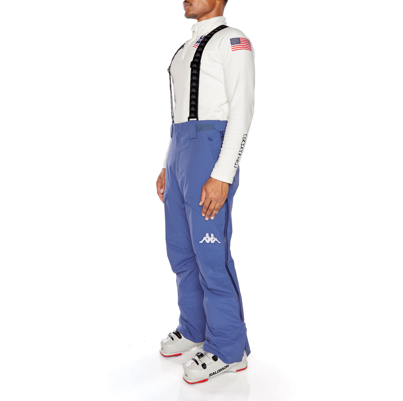 6Cento 622P US Full Zip Ski Pants - Blue Fiord – Kappa USA