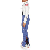 Kappa 6Cento 622P US Full Zip Ski Pants - Blue Fiord