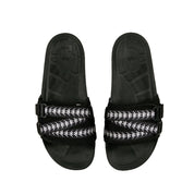 Kappa Authentic Luria 1 Slides - Black White