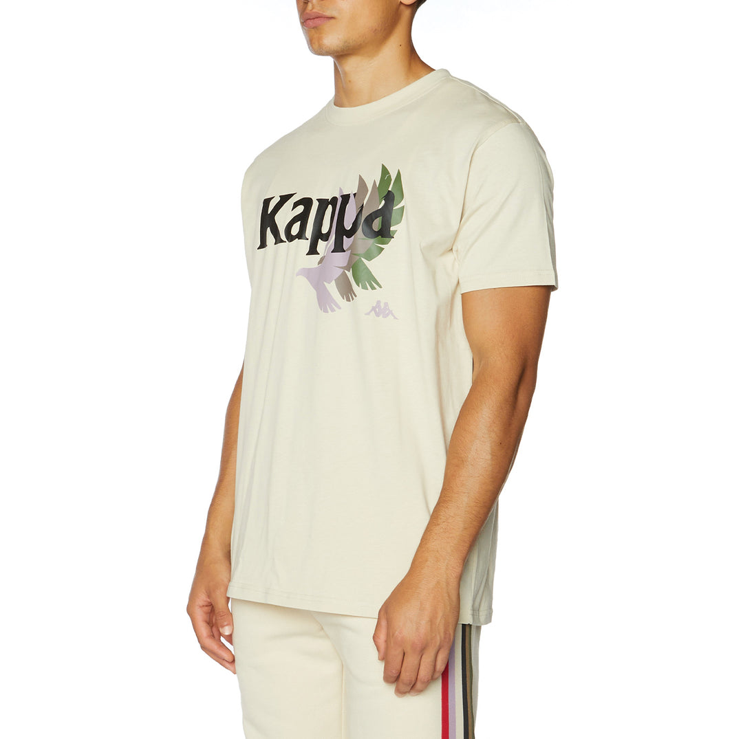 Authentic Constance T-Shirt - Beige – Kappa USA | Sport-T-Shirts